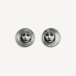 Glasses And Coasters<Fornasetti 2 Glasses Set Tema E Variazioni Black