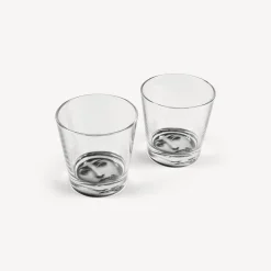 Glasses And Coasters<Fornasetti 2 Glasses Set Tema E Variazioni Black