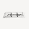 Appetizer Sets And Centrepieces<Fornasetti Appetizer Set Pesci White/Black