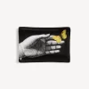 Design Ashtrays<Fornasetti Ashtray Mano Yellow Butterfly White/Black/Yellow