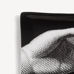 Design Ashtrays<Fornasetti Ashtray Mano Yellow Butterfly White/Black/Yellow
