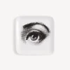 Design Ashtrays<Fornasetti Ashtray Occhio White/Black