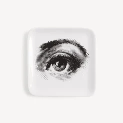 Design Ashtrays<Fornasetti Ashtray Occhio White/Black