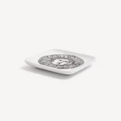 Design Ashtrays<Fornasetti Ashtray Re Sole White/Black