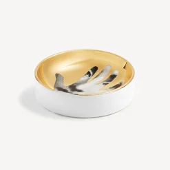 Design Ashtrays<Fornasetti Ashtray Tema E Variazioni N.15 White/Black/Gold