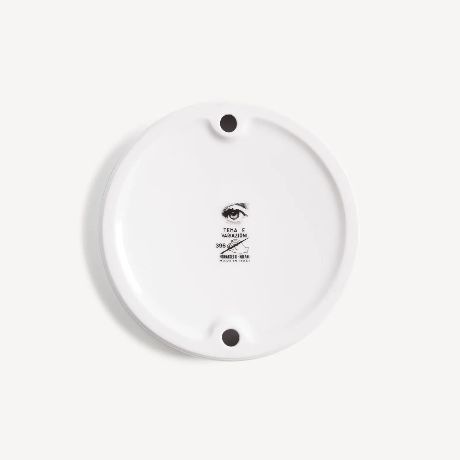 Design Ashtrays<Fornasetti Ashtray Tema E Variazioni N.396 White/Black