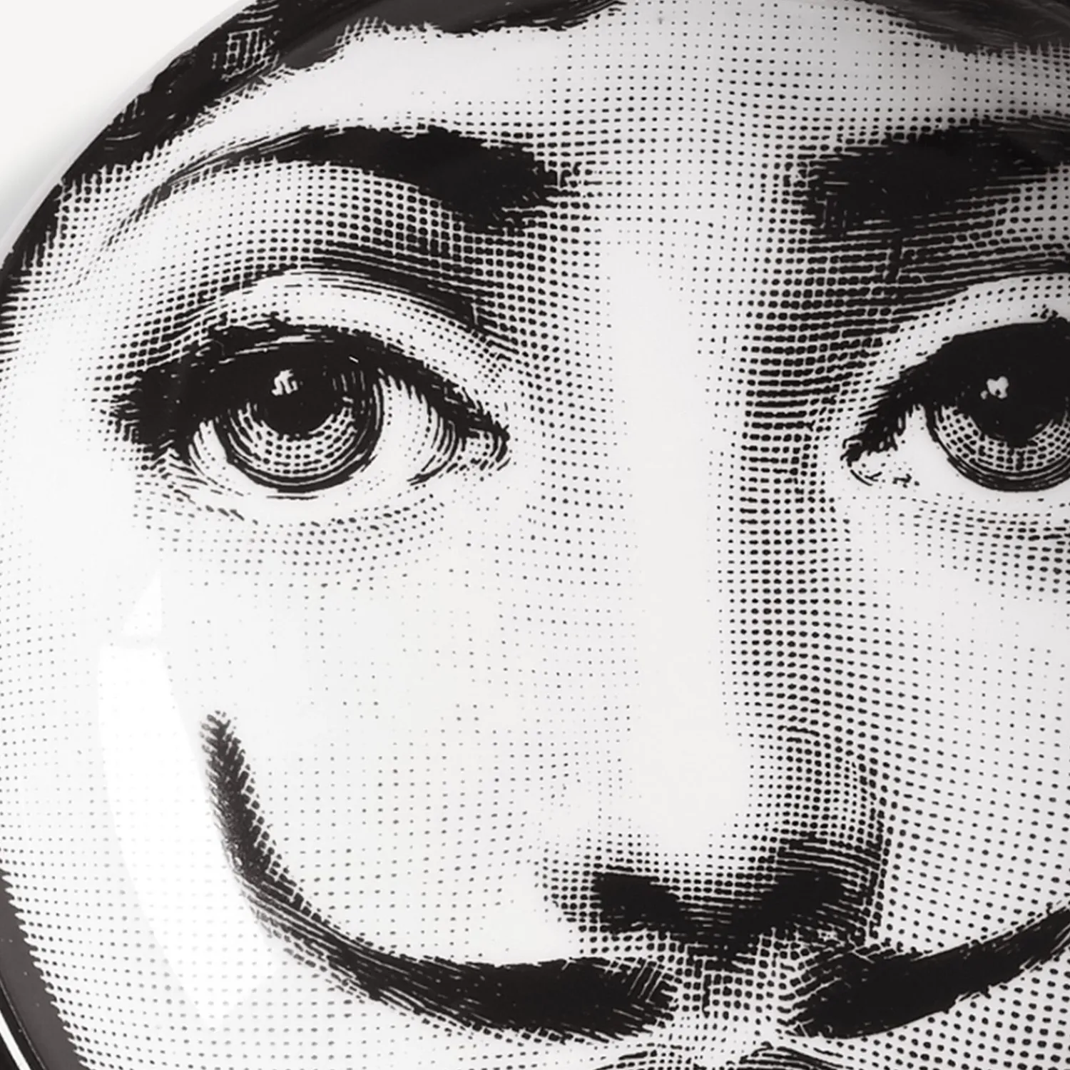 Design Ashtrays<Fornasetti Ashtray Tema E Variazioni N.21 White/Black