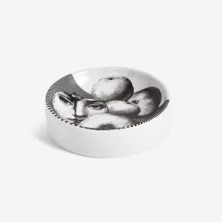 Design Ashtrays<Fornasetti Ashtray Tema E Variazioni N.390 White/Black