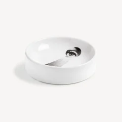 Design Ashtrays<Fornasetti Ashtray Tema E Variazioni N.14 White/Black