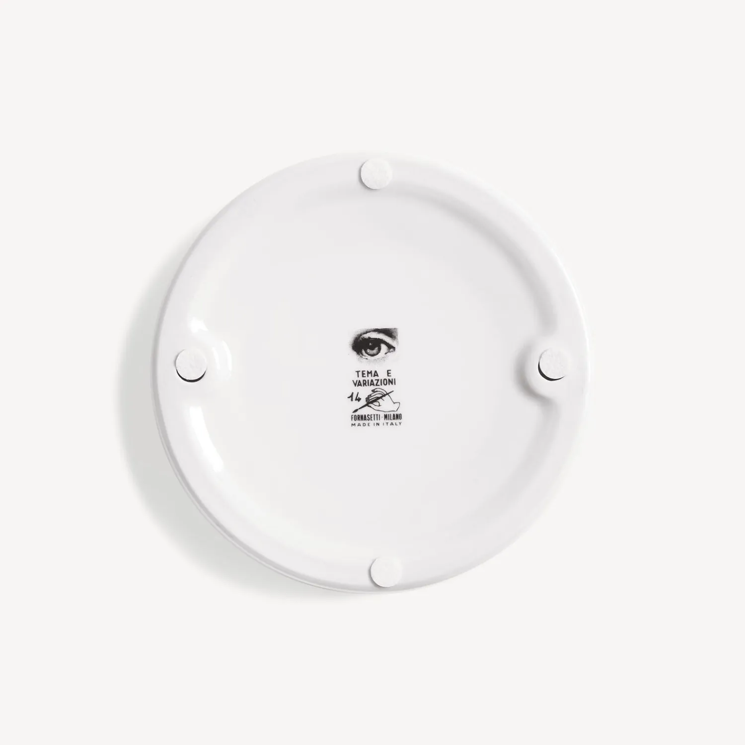 Design Ashtrays<Fornasetti Ashtray Tema E Variazioni N.14 White/Black