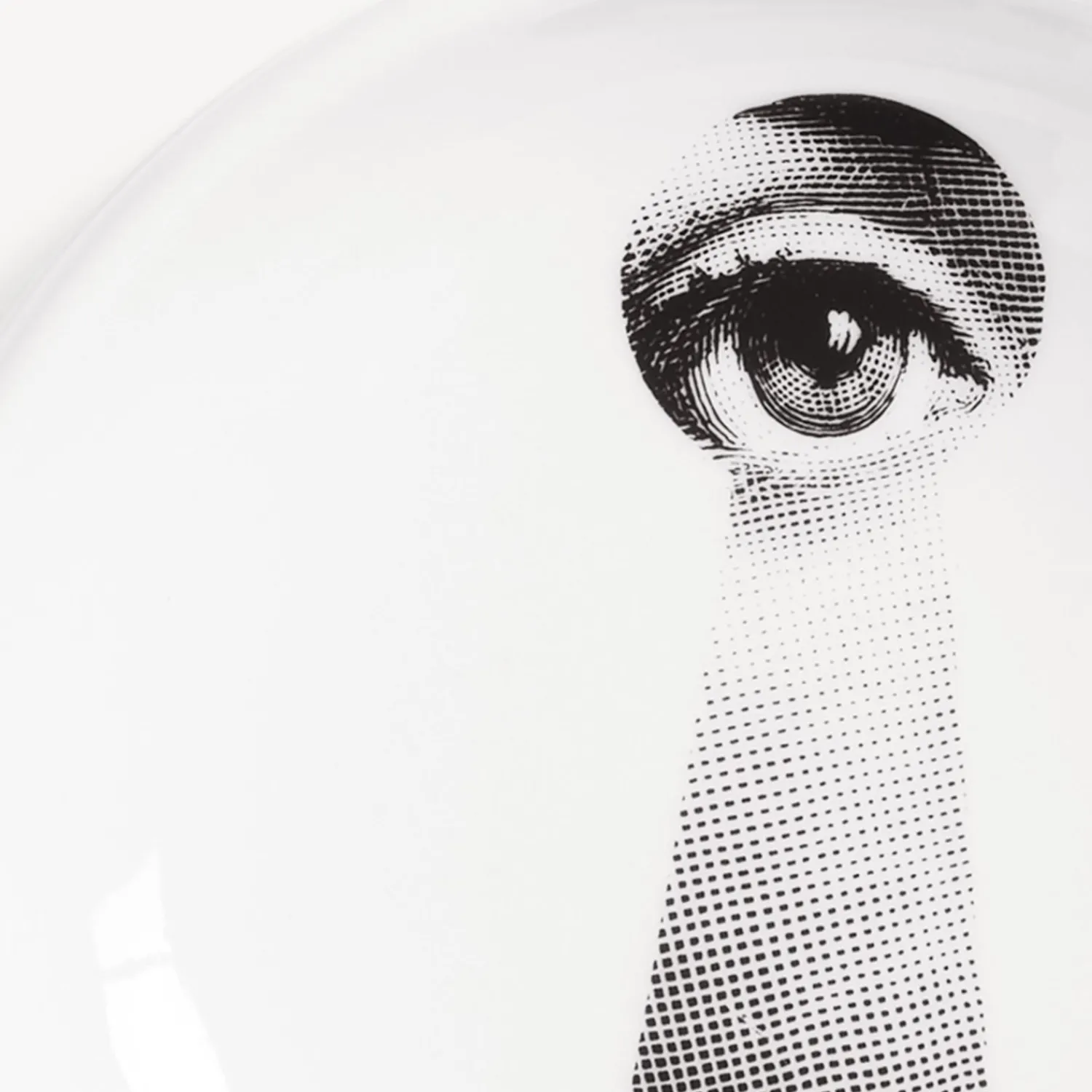 Design Ashtrays<Fornasetti Ashtray Tema E Variazioni N.14 White/Black