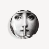 Design Ashtrays<Fornasetti Ashtray Tema E Variazioni N.334 White/Black