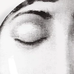 Design Ashtrays<Fornasetti Ashtray Tema E Variazioni N.393 White/Black
