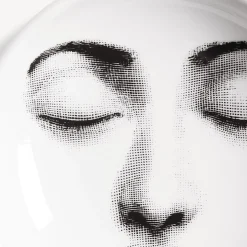 Design Ashtrays<Fornasetti Ashtray Tema E Variazioni N.213 White/Black