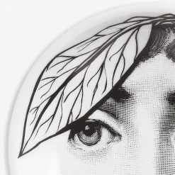 Design Ashtrays<Fornasetti Ashtray Tema E Variazioni N.24 White/Black