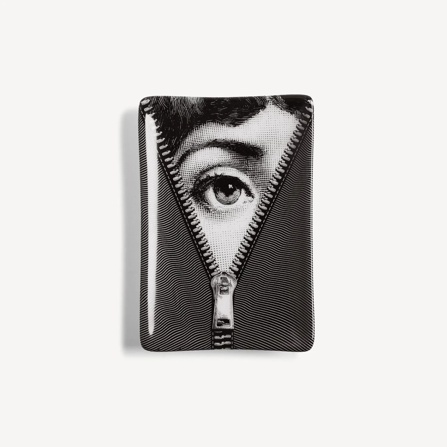 Design Ashtrays<Fornasetti Ashtray Tema E Variazioni N.401 White/Black