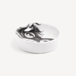Design Ashtrays<Fornasetti Ashtray Tema E Variazioni N.371 White/Black