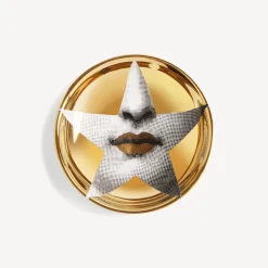 Design Ashtrays<Fornasetti Ashtray Tema E Variazioni N.399 White/Black/Gold