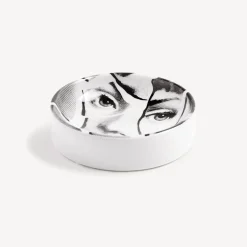Design Ashtrays<Fornasetti Ashtray Tema E Variazioni N.2 White/Black