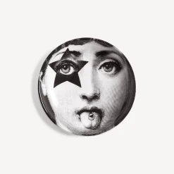 Design Ashtrays<Fornasetti Ashtray Tema E Variazioni N.381 White/Black