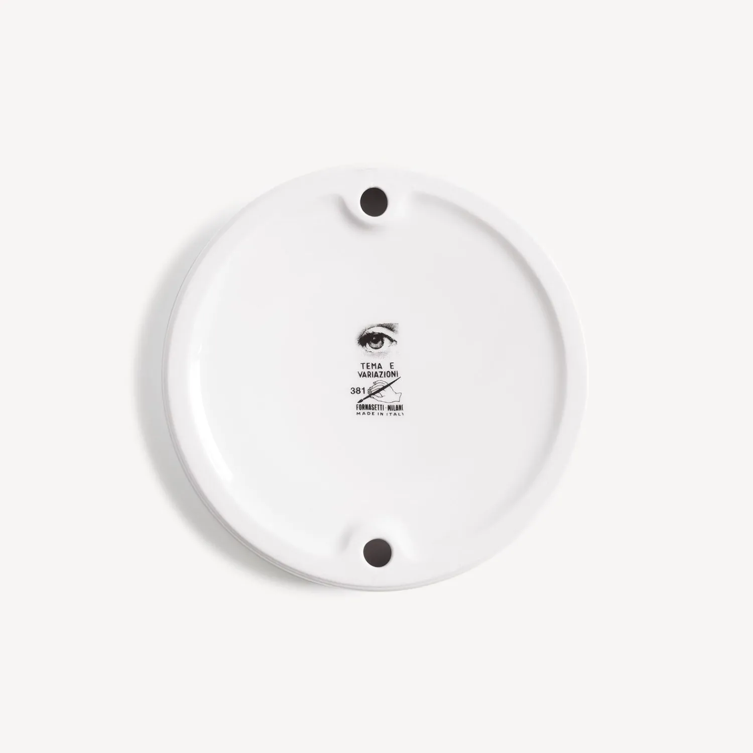 Design Ashtrays<Fornasetti Ashtray Tema E Variazioni N.381 White/Black