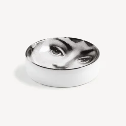 Design Ashtrays<Fornasetti Ashtray Tema E Variazioni N.1 White/Black