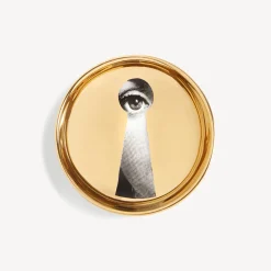 Design Ashtrays<Fornasetti Ashtray Tema E Variazioni N.14 White/Black/Gold