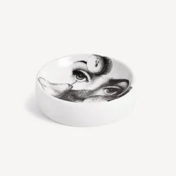 Design Ashtrays<Fornasetti Ashtray Tema E Variazioni N.218 White/Black