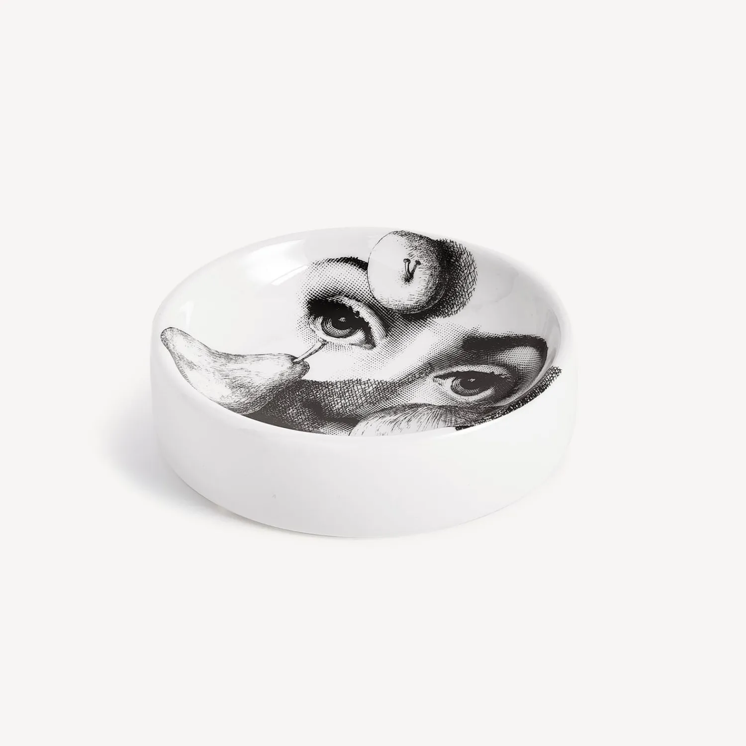 Design Ashtrays<Fornasetti Ashtray Tema E Variazioni N.218 White/Black