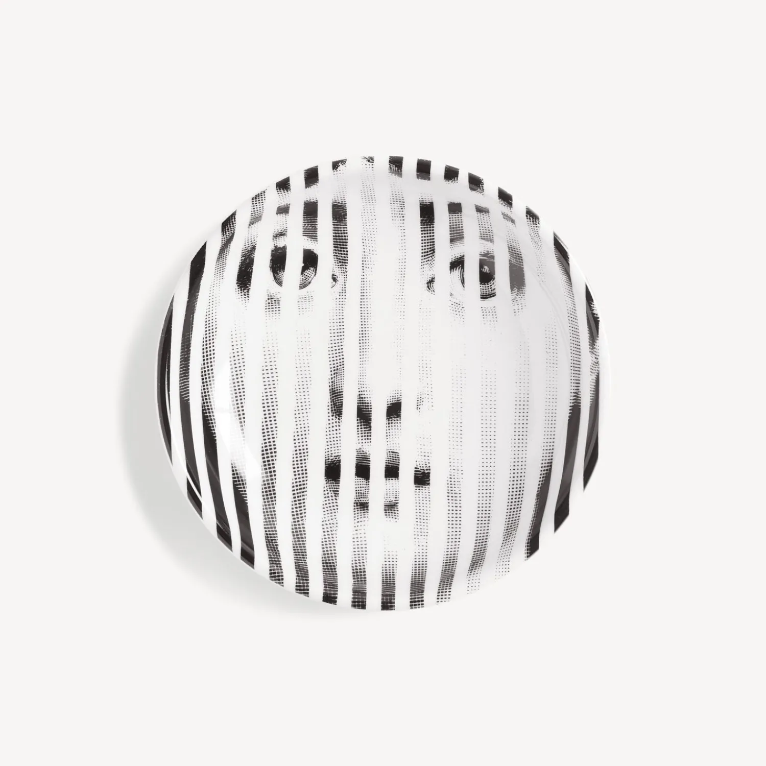 Design Ashtrays<Fornasetti Ashtray Tema E Variazioni N.34 White/Black