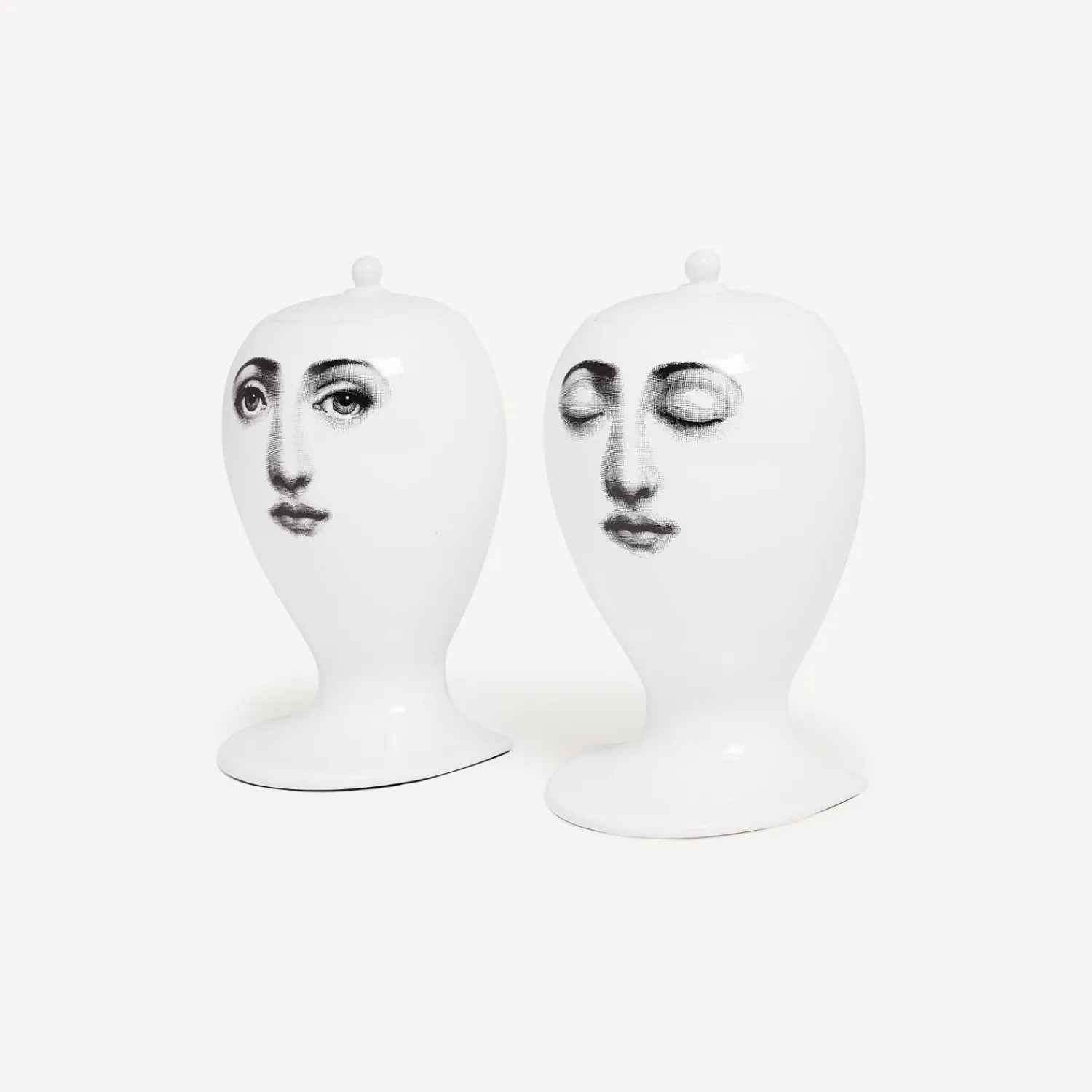 Bookends<Fornasetti Bookends White/Black