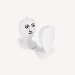 Bookends<Fornasetti Bookends White/Black