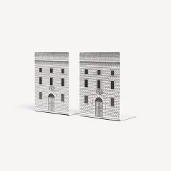 Bookends<Fornasetti Bookends Architettura White/Black
