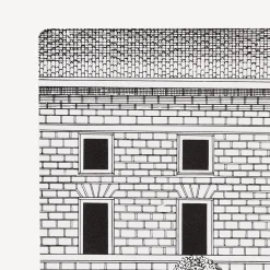 Bookends<Fornasetti Bookends Architettura White/Black