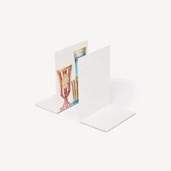 Bookends<Fornasetti Bookends Bicchieri Di Boemia Multicolour