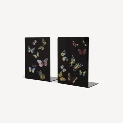 Bookends<Fornasetti Bookends Farfalle Multicolour