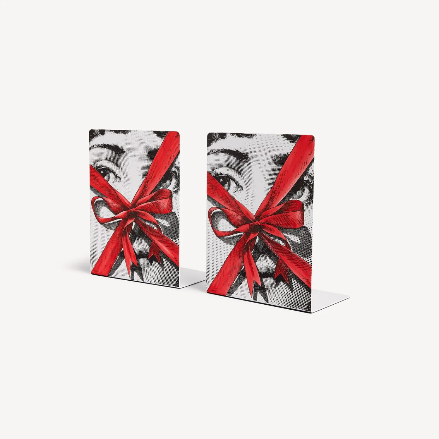 Bookends<Fornasetti Bookends Gift Tema E Variazioni N.171 White/Black/Red