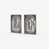 Bookends<Fornasetti Bookends Grandi Cammei White/Black