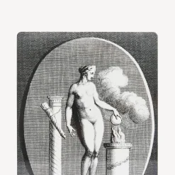 Bookends<Fornasetti Bookends Grandi Cammei White/Black