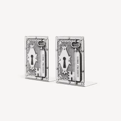 Bookends<Fornasetti Bookends Libri Proibiti White/Black