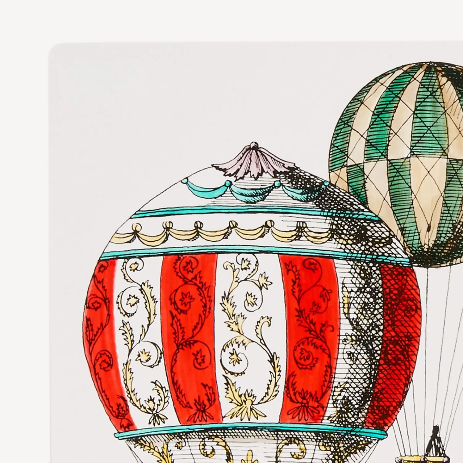 Bookends<Fornasetti Bookends Palloni Multicolour