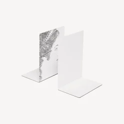 Bookends<Fornasetti Bookends Profili White/Black