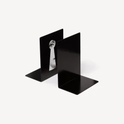 Bookends<Fornasetti Bookends Serratura White/Black
