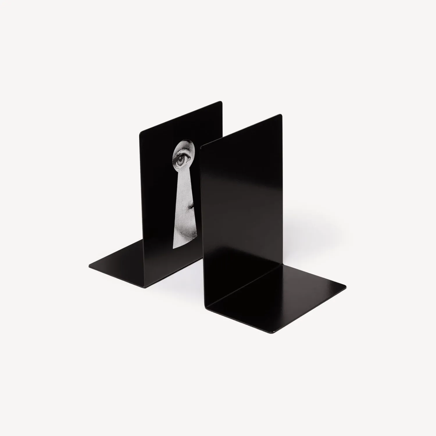 Bookends<Fornasetti Bookends Serratura White/Black