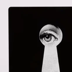 Bookends<Fornasetti Bookends Serratura White/Black