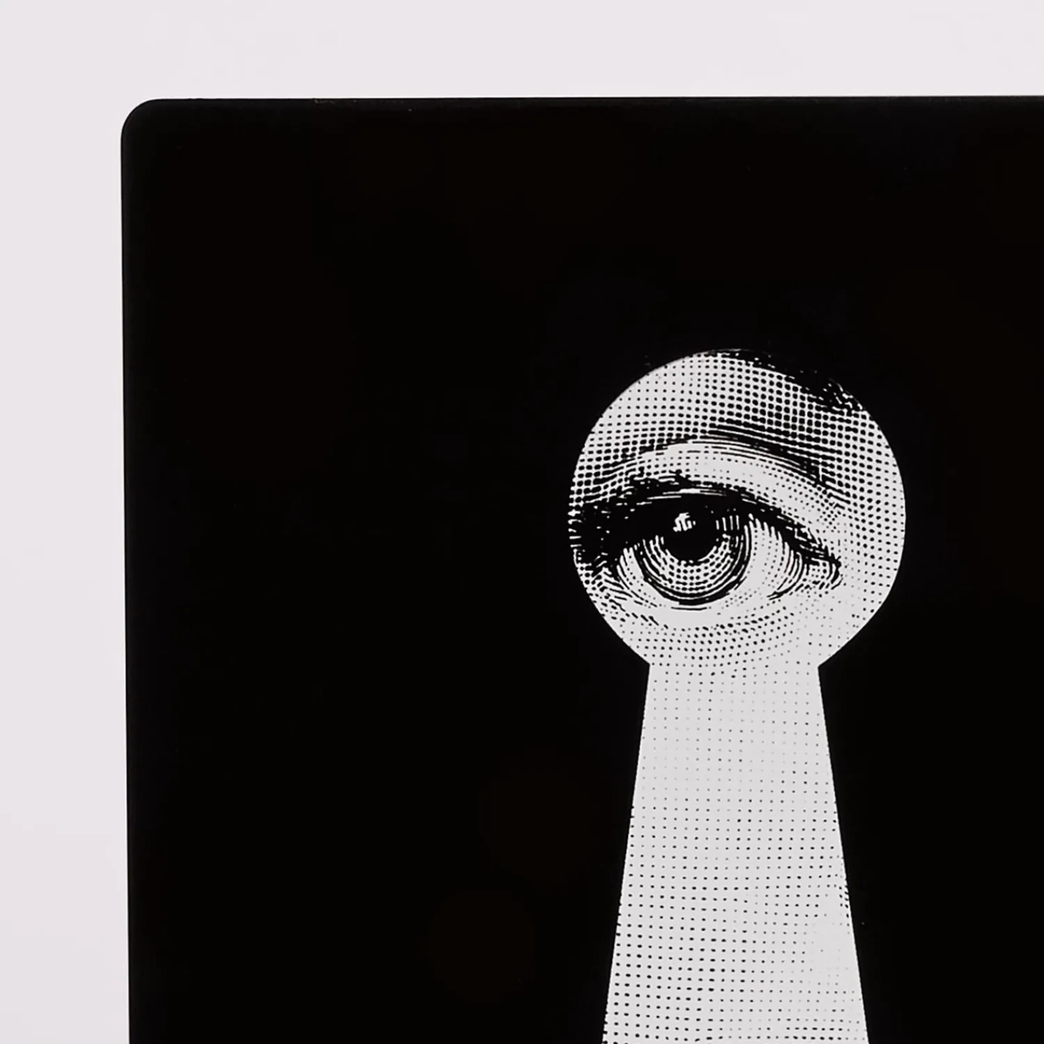 Bookends<Fornasetti Bookends Serratura White/Black