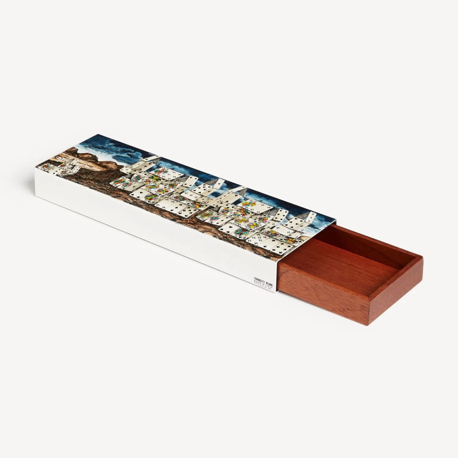 Glove Boxes<Fornasetti Box Citta Di Carte Multicolour