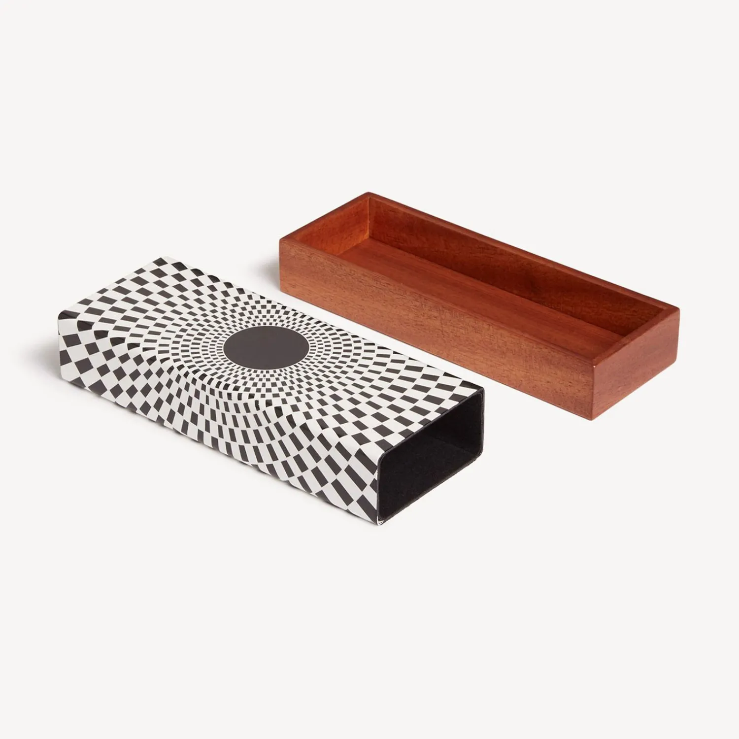 Glove Boxes<Fornasetti Box Egocentrismo White/Black