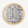 Decorative Plates<Fornasetti Calendar Plate 2023 Whte/Black/Gold