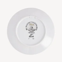 Decorative Plates<Fornasetti Calendar Plate 2023 Whte/Black/Gold